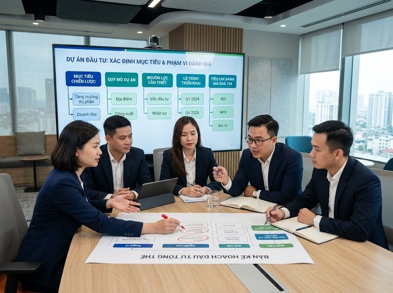 Quy trình đánh giá tính khả thi đầu tư từ dữ liệu đến kết luận